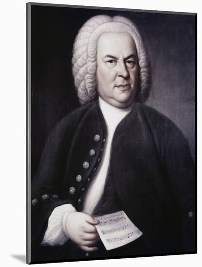 Johann Sebastian Bach-Elias Gottlob Haussman-Mounted Giclee Print