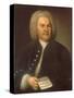 Johann Sebastian Bach-Elias Gottlob Haussmann-Stretched Canvas