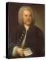 Johann Sebastian Bach-Elias Gottlob Haussmann-Stretched Canvas