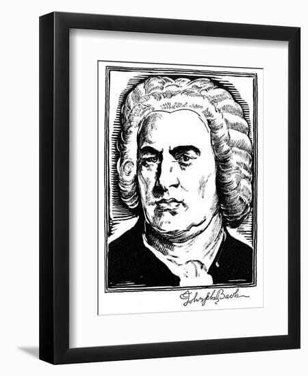 Johann Sebastian Bach-Samuel Nisenson-Framed Giclee Print