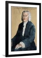 Johann Sebastian Bach-Emil Orlik-Framed Giclee Print