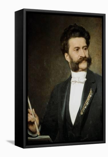 Johann Strauss (1825-1899)-null-Framed Stretched Canvas