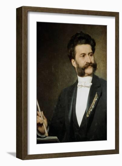 Johann Strauss (1825-1899)-null-Framed Giclee Print