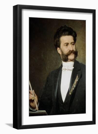 Johann Strauss (1825-1899)-null-Framed Giclee Print