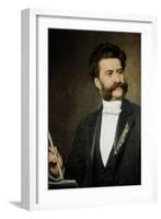 Johann Strauss (1825-1899)-null-Framed Giclee Print