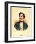 Johann Strauss the Elder-Josef Nikolaus Kriehuber-Framed Giclee Print