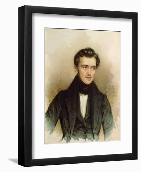 Johann Strauss the Elder-Josef Nikolaus Kriehuber-Framed Giclee Print