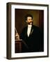 Johann Strauss the Younger, 1888-August Eisenmenger-Framed Giclee Print