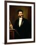 Johann Strauss the Younger, 1888-August Eisenmenger-Framed Giclee Print