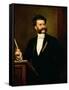 Johann Strauss the Younger, 1888-August Eisenmenger-Framed Stretched Canvas