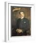 Johann Strauss the Younger, 1895-Franz Seraph von Lenbach-Framed Giclee Print