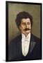 Johann Strauss (Younger) Austrian Musician-Rudolf Klingsbogl-Framed Art Print