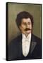 Johann Strauss (Younger) Austrian Musician-Rudolf Klingsbogl-Framed Stretched Canvas