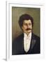 Johann Strauss (Younger) Austrian Musician-Rudolf Klingsbogl-Framed Premium Giclee Print