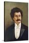 Johann Strauss (Younger) Austrian Musician-Rudolf Klingsbogl-Stretched Canvas