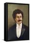 Johann Strauss (Younger) Austrian Musician-Rudolf Klingsbogl-Framed Stretched Canvas