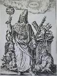 Apollonius of Tyana Book Illustration-Johann Theodor de Bry-Framed Stretched Canvas