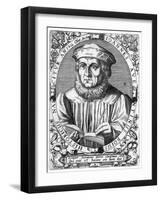 Johann Turmair-Theodor De Brij-Framed Art Print