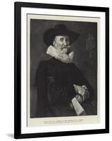 Johann Van Loo, Colonel of the Archers of St George-Frans Hals-Framed Premium Giclee Print
