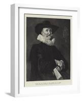 Johann Van Loo, Colonel of the Archers of St George-Frans Hals-Framed Giclee Print