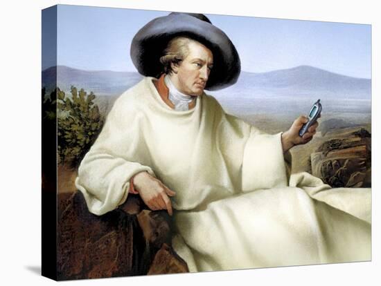 Johann Von Goethe, German Author-SMETEK-Stretched Canvas