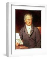 Johann Wolfgang Von Goethe (1749-1832) 1828-Joseph Karl Stieler-Framed Giclee Print