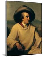 Johann Wolfgang Von Goethe (1749-1832) in the Campagna, circa 1790-Johann Heinrich Wilhelm Tischbein-Mounted Giclee Print