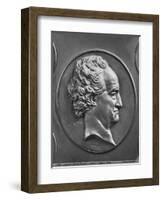 Johann Wolfgang Von Goethe, 1829 (Bronze)-Pierre Jean David d'Angers-Framed Giclee Print