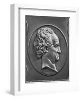 Johann Wolfgang Von Goethe, 1829 (Bronze)-Pierre Jean David d'Angers-Framed Giclee Print