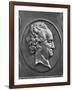 Johann Wolfgang Von Goethe, 1829 (Bronze)-Pierre Jean David d'Angers-Framed Giclee Print