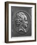 Johann Wolfgang Von Goethe, 1829 (Bronze)-Pierre Jean David d'Angers-Framed Premium Giclee Print