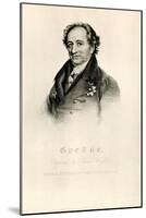 Johann Wolfgang Von Goethe, 1884-90-null-Mounted Giclee Print