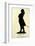 Johann Wolfgang Von Goethe German Writer and Scientist in Silhouette-null-Framed Photographic Print