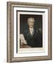 Johann Wolfgang Von Goethe German Writer and Scientist-Joseph Karl Stieler-Framed Art Print