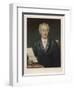 Johann Wolfgang Von Goethe German Writer and Scientist-Joseph Karl Stieler-Framed Art Print