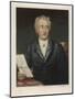 Johann Wolfgang Von Goethe German Writer and Scientist-Joseph Karl Stieler-Mounted Art Print