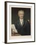 Johann Wolfgang Von Goethe German Writer and Scientist-Joseph Karl Stieler-Framed Art Print