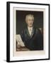 Johann Wolfgang Von Goethe German Writer and Scientist-Joseph Karl Stieler-Framed Art Print