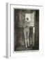 Johann Wolfgang Von Goethe in Rome in 1787 Looking out of the Window in a Relaxed Mood-null-Framed Photographic Print