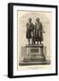 Johann Wolfgang Von Goethe Monument of Goethe and Schiller-null-Framed Art Print