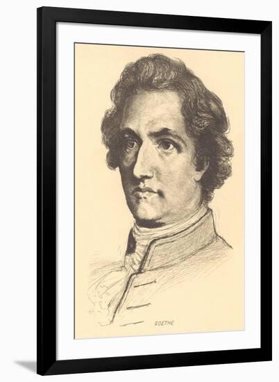 Johann Wolfgang Von Goethe-null-Framed Art Print