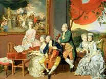 The Family of Sir William Young (1725-88) C.1766-Johann Zoffany-Giclee Print