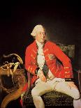 Portrait of a Seated Gentleman, possibly William Hunter-Johann Zoffany-Giclee Print