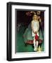 "Johanna's Christmas Star", December 18,1937-Norman Rockwell-Framed Giclee Print