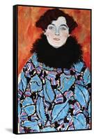 Johanna Staude-Gustav Klimt-Framed Stretched Canvas