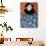 Johanna Staude-Gustav Klimt-Framed Stretched Canvas displayed on a wall