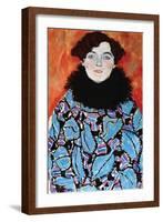 Johanna Staude-Gustav Klimt-Framed Art Print