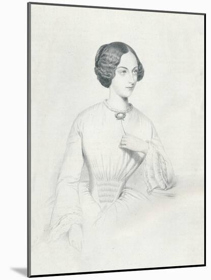 Johanna Wagner, 1852-Richard James Lane-Mounted Giclee Print