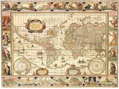 Early World Map 1630