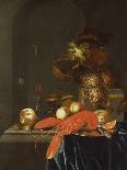 Vanitas Still Life, C.1655 (Oil on Oak Panel)-Johannes Borman-Giclee Print